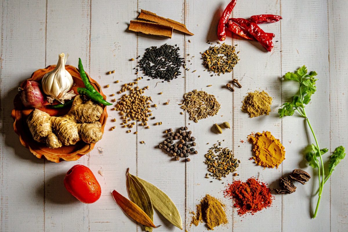 Spice and grocery wall
